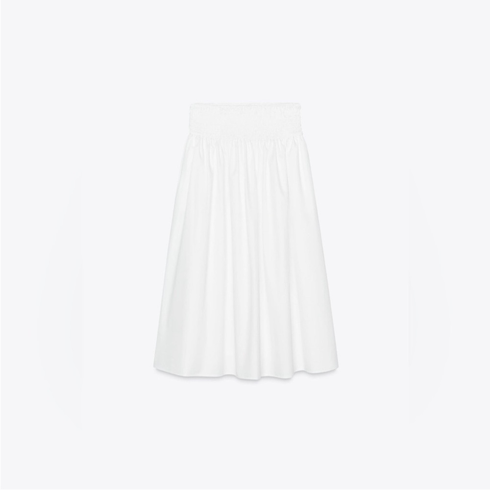 Zara White Maxi Skirt - Picture 14 of 16